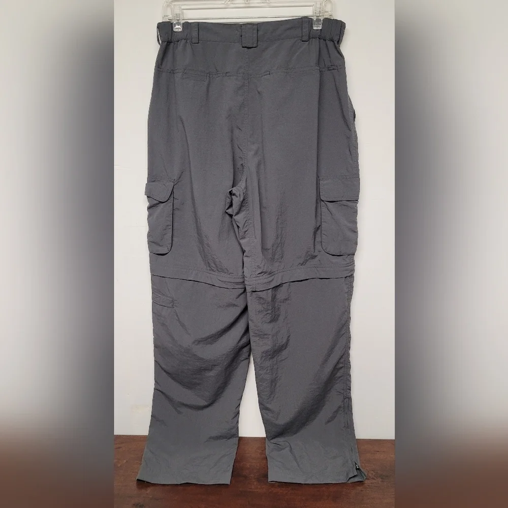 Women's White Sierra Cargo Adjustable Pants / Shorts M